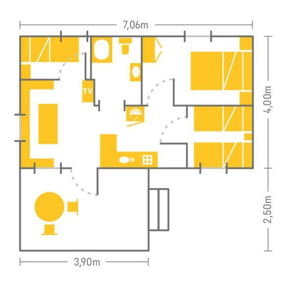 Bungalows Conca De Ter Vilallonga de Ter Ngoại thất bức ảnh